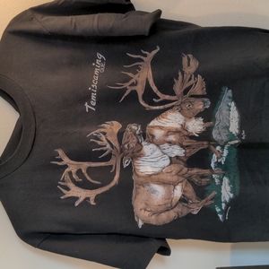 Vintage Temiscaming Quebec short sleeve graphic tee